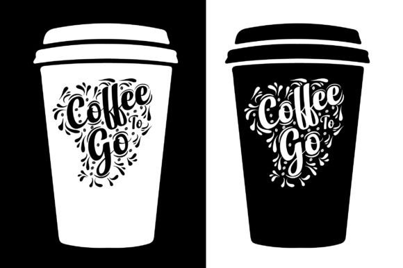Coffee to Go Graphics for T-Shirt Designs