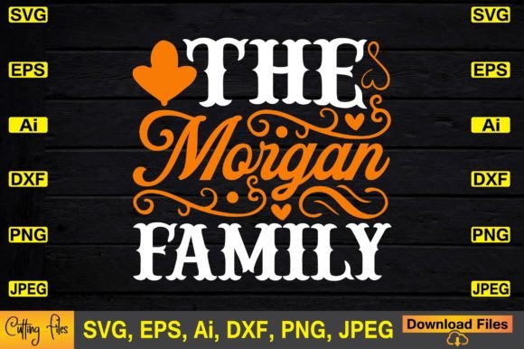 The Morgan Family Typography: Graphics for Crafts