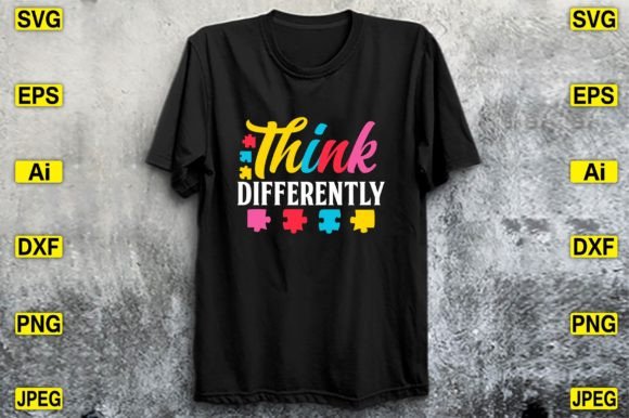Think Differently: Graphics for T-Shirt Designs